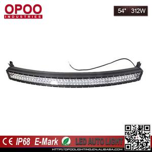 Off road 4x4 <span class=keywords><strong>led</strong></span> ışık çubuğu, toptan <span class=keywords><strong>54</strong></span> inç 312 w kavisli 4x4 <span class=keywords><strong>led</strong></span> ışık çubuğu - Product Image 3