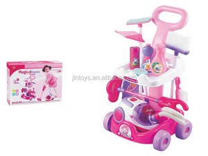 Jinming per bambini carrello di pulizia giocattolo con BO <span class=keywords><strong>aspirapolvere</strong></span> Set di plastica per la pulizia del giocattolo - Product Image 5