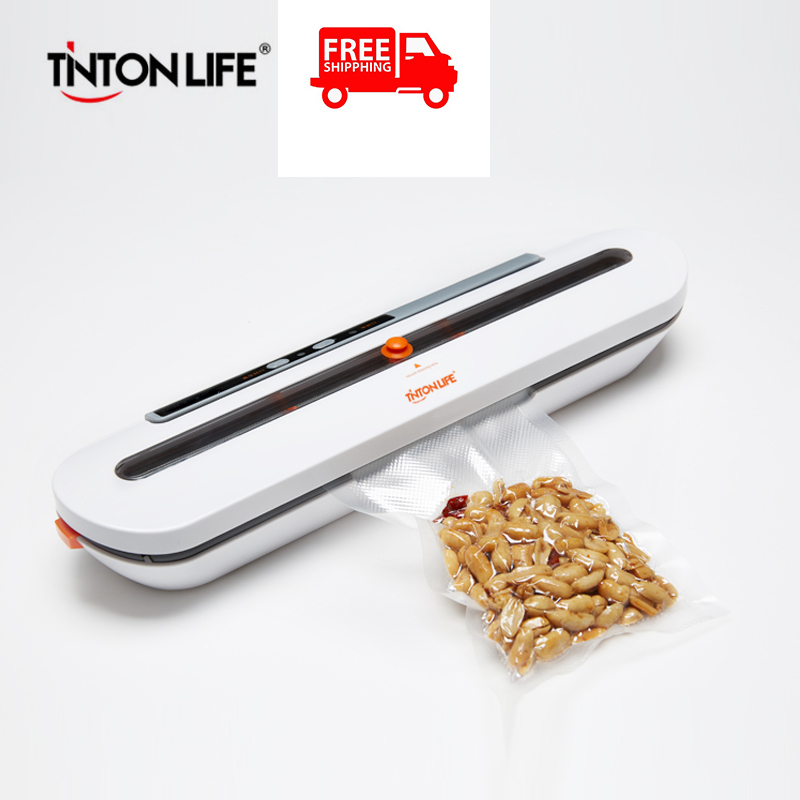 Пищевой вакуумный упаковщик TINTON LIFE, упаковочная машина, Вакуумный пищевой упаковщик, бесплатная доставка