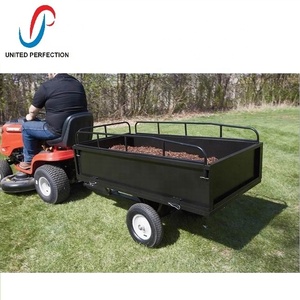 Tosaerba da corsa in acciaio da 545KG con carrello ribaltabile e traino dietro un <span class=keywords><strong>rimorchio</strong></span> quadruplo da giardino <span class=keywords><strong>per</strong></span> motocicli e ATV - Product Image 5