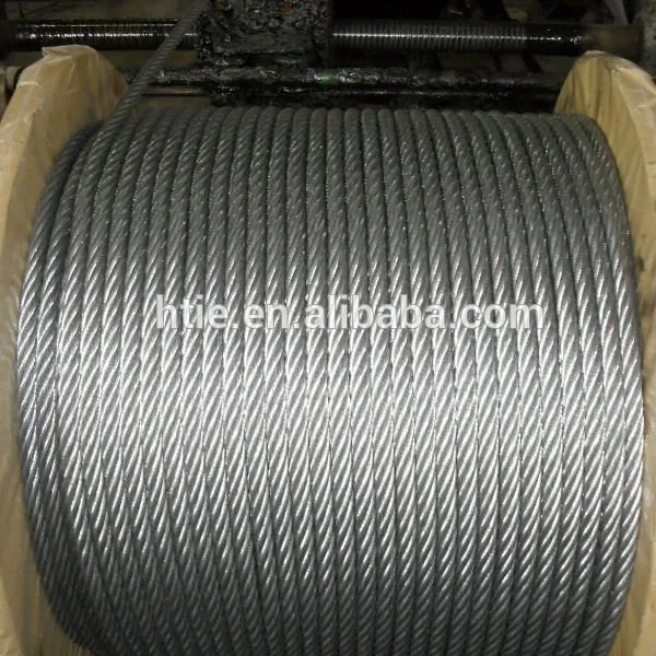 6x19 + FC亜鉛メッキ鋼線ロープ6ミリメートル8ミリメートル10ミリメートル
