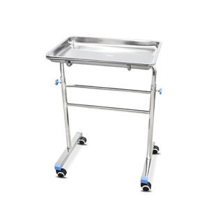 अस्पताल मेयो साधन ट्रे मेज ट्राली मेयो गाड़ी ट्राली स्टेनलेस स्टील - Product Image 3