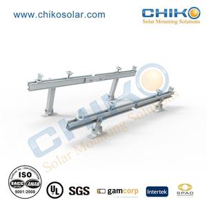 Nghiêng Góc Năng Lượng Mặt Trời Năng Lượng Gắn Hệ Thống Cấu Trúc Cho Kim Loại Tin Tầng Thượng - Product Image 6