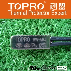 Bw-abj bimetal bimetal disk termostat ve termal koruyucu 250V 10A aletleri