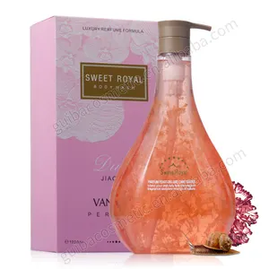 VAN'MAY aromatheraphy Snail Extract Perfume Petals Shower Gel Body Wash for black skin
