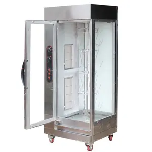 Horno de ASAR de pato giratorio Vertical de Gas profesional, máquina de parrilla de pollo, <span class=keywords><strong>asador</strong></span> de pollo en venta - Product Image 1