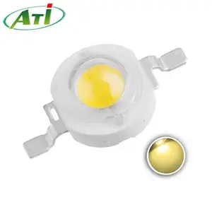 LED Daya Tinggi 660nm 670nm 1W 3W, dengan Chip Epiled 42mil Chip