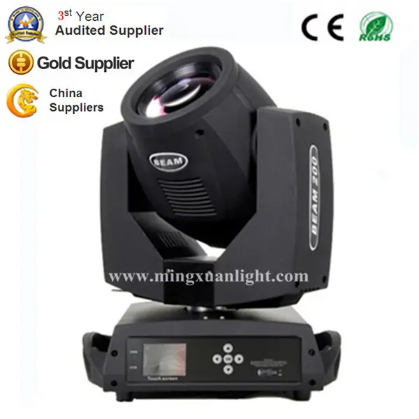 Professional 5r sharpy beam 200 moving head stage light