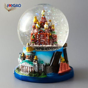 <span class=keywords><strong>Globo</strong></span> della neve della Russia del regalo del ricordo del <span class=keywords><strong>globo</strong></span> dell'acqua del ricordo del mondo su ordinazione economico - Product Image 5