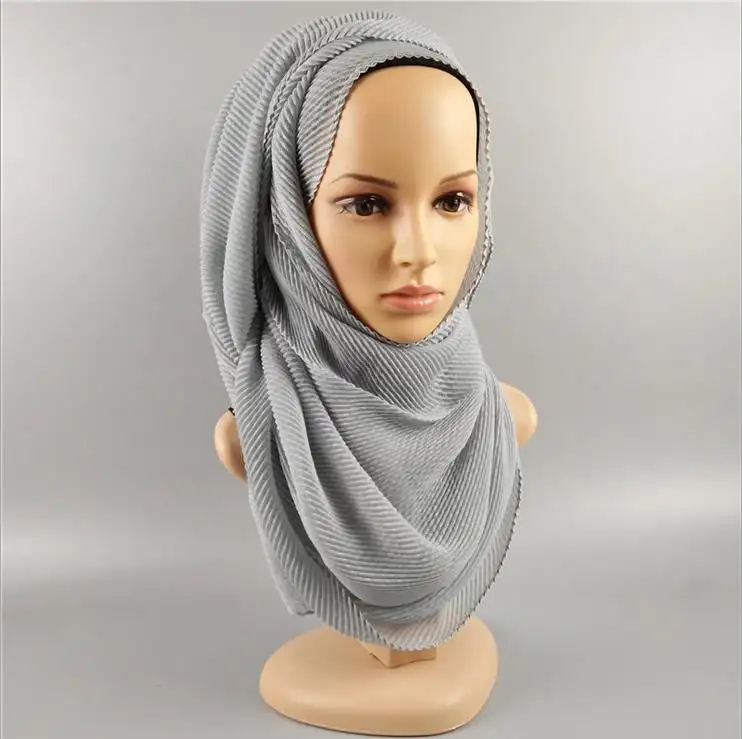 Новинка, модный серебристый женский шарф в стиле хиппи