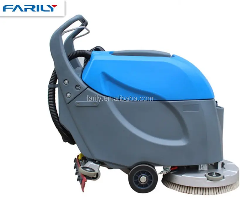 FL50 Pembersih Lantai Peralatan Mesin Scrubber Auto Rotary Floor Scrubber untuk Rumah Sakit