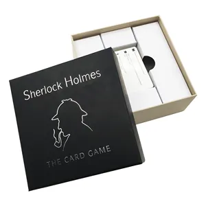 Groothandel Aangepaste Educatieve Sherlock Holmes Vraag Kaartspel