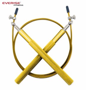 Mango de aluminio de alta velocidad saltar la cuerda <span class=keywords><strong>CrossFit</strong></span> para el ejercicio - Product Image 5