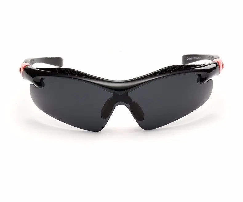 Superhot Nieuwe Stijl 6 Kleur Cirkel Gepolariseerde Brillen gratis zonnebril monsters mens 2017 Licht Logo Afdrukken Sport Shades 103713