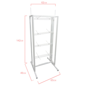 Vật liệu kim Loại kim loại <span class=keywords><strong>Flip</strong></span> <span class=keywords><strong>Flop</strong></span> kệ trưng bày triển lãm kệ trưng bày cho dép - Product Image 2