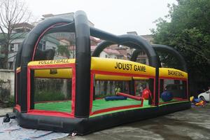 Hot Sales All in One Inflatable Sports Field with Basketball Volleyball Dodgeball and Joust <strong>Twist</strong> <strong>Game</strong> - Product Image 3