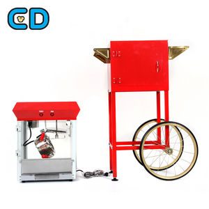 Pequeño comercial palomitas de maíz máquina negro primordial máquina de palomitas de maíz de 4 Oz encimera máquina de palomitas de maíz para uso en el hogar - Product Image 6