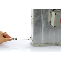 Sensor de desplazamiento lineal analógico con cable de tracción profesional de alta precisión, tecnología Alemana aprobada por CE, resistencia eléctrica