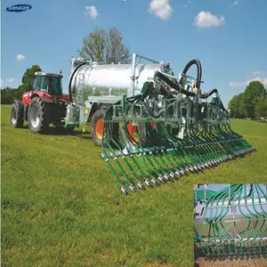 Tanque de estiércol orgánico líquido de 8-32 CBM, fertilizante de extensión de remolque o muesca para tractor con CE