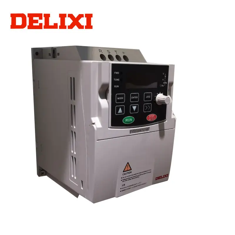 DELIXI E100 Inverter Frekuensi 22KW, Persetujuan Ce Fleksibel untuk Aplikasi Pompa E102 0.4-22kw 220V 380V