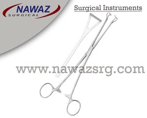 Nawaz Surgical Co. Stainless Steel High-quality Babcock Forceps 230mm <b>9</b>" Tissue Grasping Forceps Manual Power Source General - Product Image 2