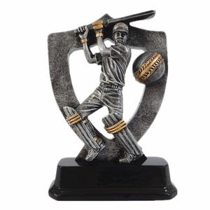 राल ज्वलंत क्रिकेट खिलाड़ी गति प्रतिमा शील्ड क्रिकेट ट्रॉफी - Product Image 2