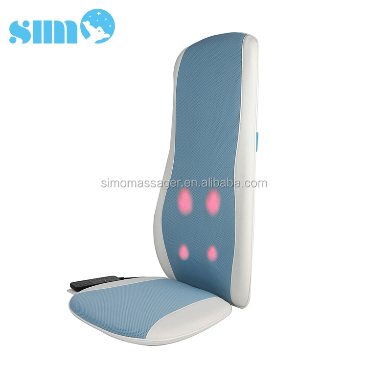 Taraudeuse vibrations Multifonction Masseur coussin avec pétrissage, spot, marche funcitons