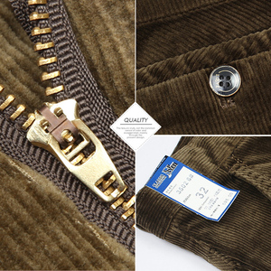 2018 <span class=keywords><strong>la</strong></span> mejor tela cálido Pantalones <span class=keywords><strong>de</strong></span> invierno pantalones <span class=keywords><strong>de</strong></span> pana para hombre - Product Image 6