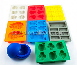 Khay Đá Viên Chất Lượng Cao Darth Vader/X-WING/Han Solo/Falcon/Storm Trooper/R2-D2 Khay Đá Silicon Cấp Thực Phẩm - Product Image 2