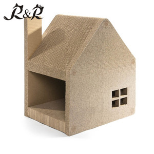 Rascador para <span class=keywords><strong>Gatos</strong></span> <span class=keywords><strong>de</strong></span> Cartón Ecológico, <span class=keywords><strong>Casa</strong></span> Rascadora para <span class=keywords><strong>Gatos</strong></span>, Gran Venta - Product Image 2