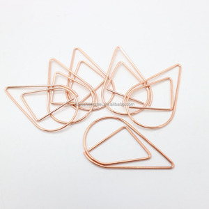 Nhà Sản Xuất Tùy Chỉnh Kẹp Giấy Và Mini Tập Tin Chất Kết Dính Văn Phòng Trang Trí Ưa Thích Kim Loại Tăng Vàng Bookmark Vật Liệu Nam Châm - Product Image 3