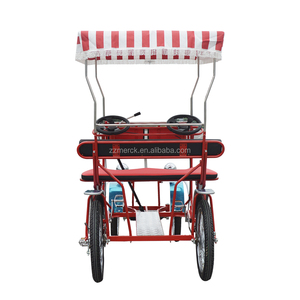 Quadricycle familial <span class=keywords><strong>à</strong></span> pédales pour quatre personnes, occasion, haute qualité, vente en gros - Product Image 2