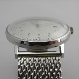 2015 todo de acero inoxidable <span class=keywords><strong>reloj</strong></span> de malla banda <span class=keywords><strong>reloj</strong></span> con <span class=keywords><strong>visible</strong></span> <span class=keywords><strong>mecanismo</strong></span> - Product Image 3