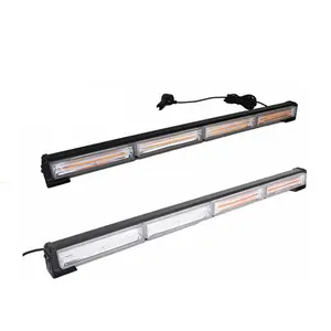 40W Amber Led Advisor Safety COB Emergency LED Strobe Light Bar 10W COB Warning Flashing Light Bar for All Cars 1 Years