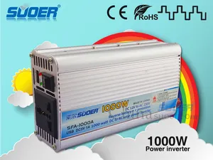 suoer üretim harici sigorta güneş enerjisi invertör 12v dc 220v ac inverter 1000w