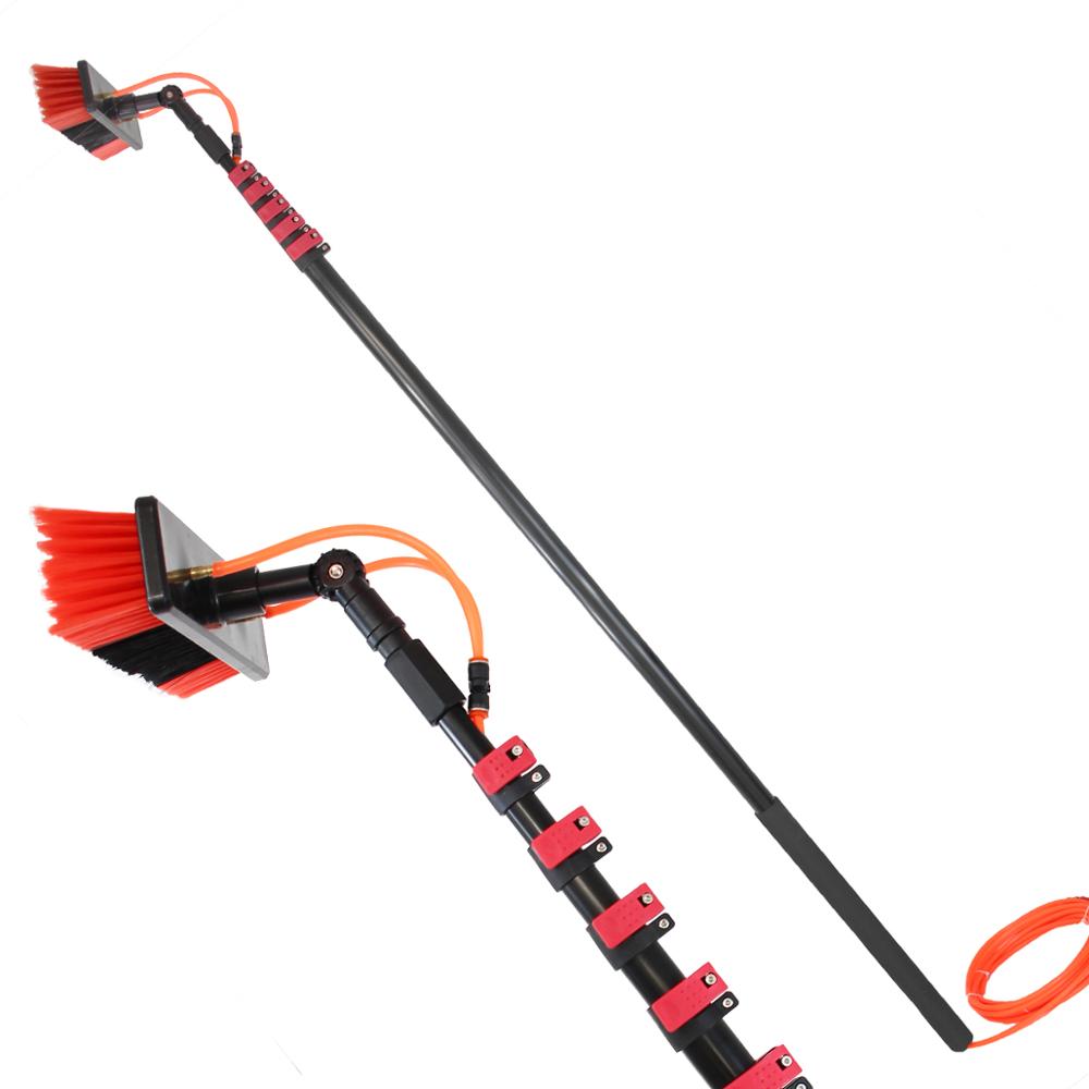 Телескопический стержень Extenclean из алюминиевого сплава, amazon, Китай, высококачественный очиститель телескопических стержней для очистки окон