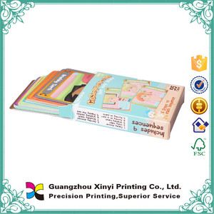 Recyclable Papier Matériel Personnalisé À La Main Bébé <span class=keywords><strong>Étape</strong></span> Cartes - Product Image 2