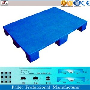 Hdpe de una sola cara 4-way <span class=keywords><strong>antipolilla</strong></span> palet de plástico - Product Image 1