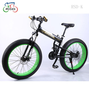 Completo bici 26er carbono con disco groupset del/suspensión total bicicleta grasa 4.0 - Product Image 3