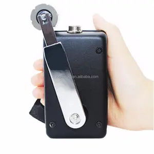 Camping Necessity Hand Crank Generator for Urgent Fashion Helpful Power Bank Use at Go Hiking Portable