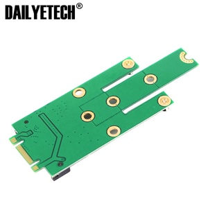 NGFF <span class=keywords><strong>M</strong></span>.<span class=keywords><strong>2</strong></span> B + <span class=keywords><strong>m</strong></span> Schlüssel zu mSATA Mini PCI-E SATA 3,0 SSD <span class=keywords><strong>M</strong></span>ännlichen Adapter Konverter Karte von DAILYETECH - Product Image 2