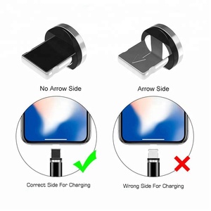 Imán <span class=keywords><strong>Cable</strong></span> de datos Alambre magneto teléfono celular Cables de carga - Product Image 4