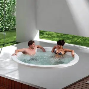 Round Massage tub, Succinct Elegant Circle Spa,with CE,TUV,ETL certificate,FS-S034