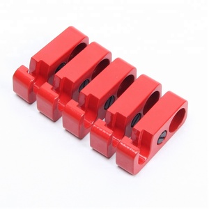 Precio competitivo fabricación de máquinas de metal Hasco Rojo Negro Herramienta de bloqueo de pestillo Dispositivo de seguridad juego de bloqueo de separación - Product Image 2