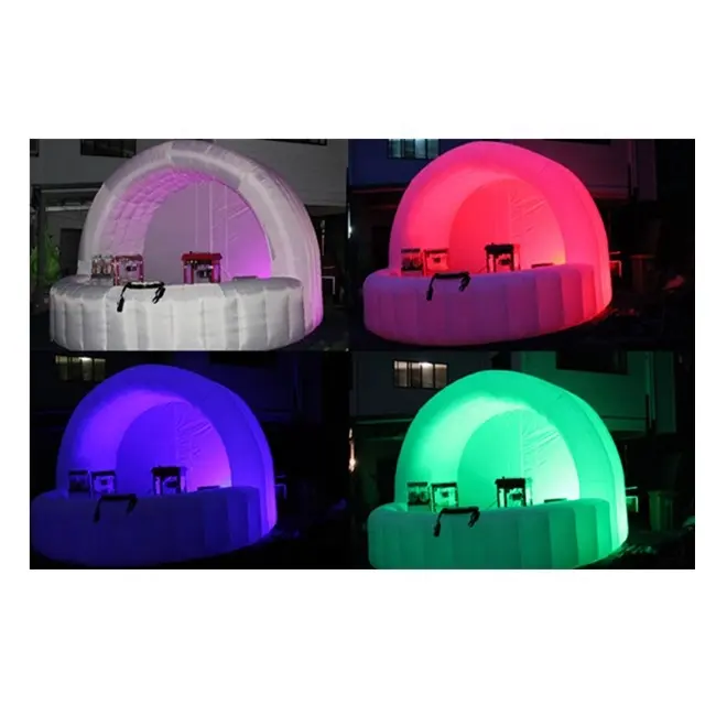 Aufblasbare LED-Außen beleuchtung/Aufblasbare DJ-beide/Aufblasbare Verkaufs kabine zum Verkauf
