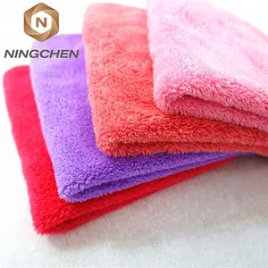 Kain Bulu Karang 80% Katun 20% Poliester Produk Alibaba Handuk Microfiber Mobil Berat/Kain Detail Mobil/Handuk Pemoles