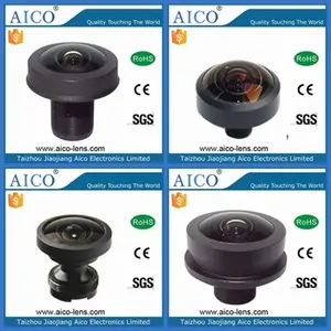 AICO s-mount fisheye m12 cctv bord fischaugen-objektiv für ccd/cmos kamera
