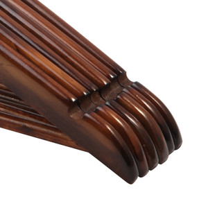 <span class=keywords><strong>Vintage</strong></span> style brown di vestiti di legno gancio per il negozio - Product Image 5