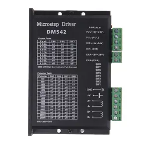 DM542 Stepper Motor Driver 50VDC 4.2A Stepper NEMA 17และ NEMA 23มอเตอร์