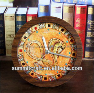 egipcio antiguo de la india de <span class=keywords><strong>rey</strong></span> <span class=keywords><strong>cobra</strong></span> ajanta precios reloj de pared - Product Image 1